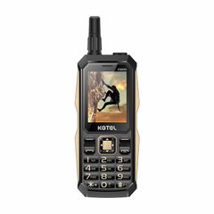 KGTEL K8800 5500 mAh Battery Triple SIM Wireless FM Radio Featured Phones Black Featured Phones