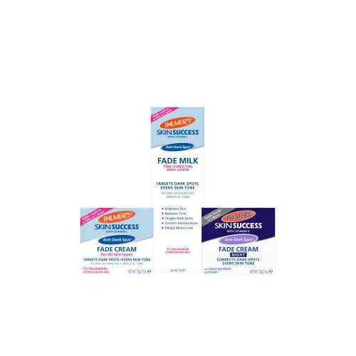 Palmer's Fade Set(Day Cream, Fade Milk,Night Cream)