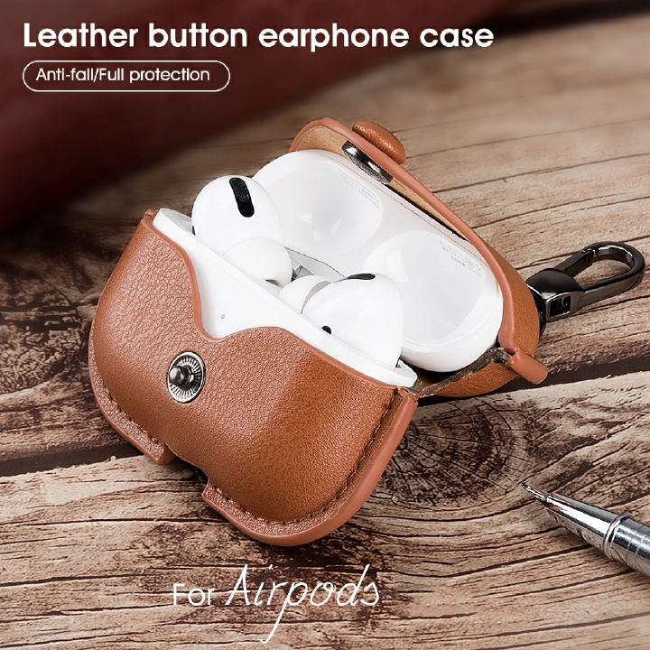 For Airpods 3 Men Women Earphone Case For Apple Airpods 3 Pro Case Leather Case for Airpods Air Pods 2 3nd Earbuds shell Cover