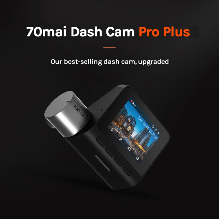 70mai Dash Cam Pro Plus A500S 1944P ADAS GPS Camera 70mai A500S Car DVR 24H Parking Support Rear Interior Cam 140FOV Recorder