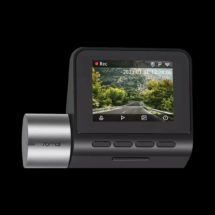 70mai Dash Cam Pro Plus A500S 1944P ADAS GPS Camera 70mai A500S Car DVR 24H Parking Support Rear Interior Cam 140FOV Recorder