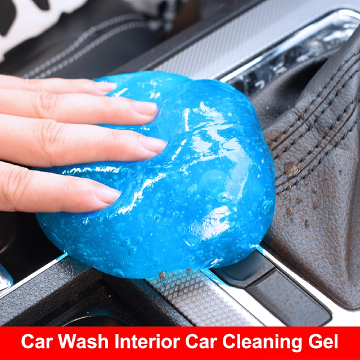 225g Car Wash Interior Car Cleaning Gel Slime Machine Auto Vent Magic Dust Remover Glue Computer Keyboard Dirt Cleaner Supplies