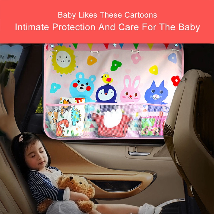 Car Sun Shade UV Protection Curtain Side Window Adjustable Car Styling Auto Windows Sunshade Summer Protection