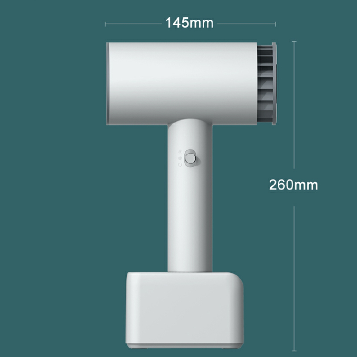 Cordless Rechargeable Hot and Cold Wind Hair Dryer Travel Wireless Blow Dryer for Art Painting Home Outdoor Camping Pet