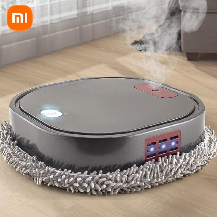 Xiaomi Smart Sweeping and Mop Robot Vacuum Cleaner Dry and Wet Mopping Rechargeable Robot Home Appliance with Humidifying Spray