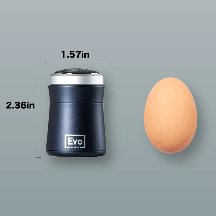 EVO Mini Electric Shaver Rechargeable Shaving Machine for Men Beard Razor Travel Pocket Size Men Shaver Trimmer Self Sharpening