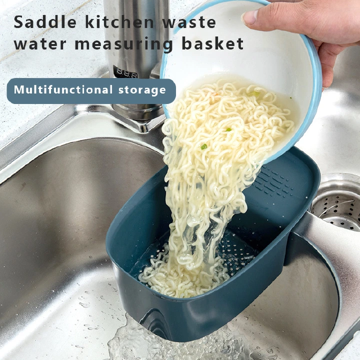 4pcs Sink Kitchen Waste Garbage Basket Kitchen Supplies Storage Rack Household Complete Sink Drain Hanging Basket Storage Rack