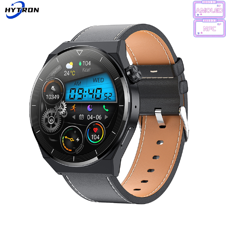 New GT3 Pro NFC Smart Watch Men AMOLED HD Screen Bluetooth Business Watch IP68 Waterproof Wireless Charge Smartwatch For HUAWEI