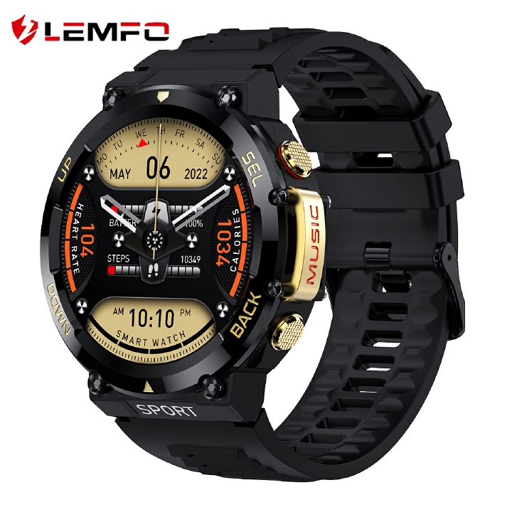 LEMFO LF33 Smart Watch Men NFC Waterproof Bluetooth Call Sport Smartwatch 400mah Battery Music Mode 1.39 Inch 360*360 2023