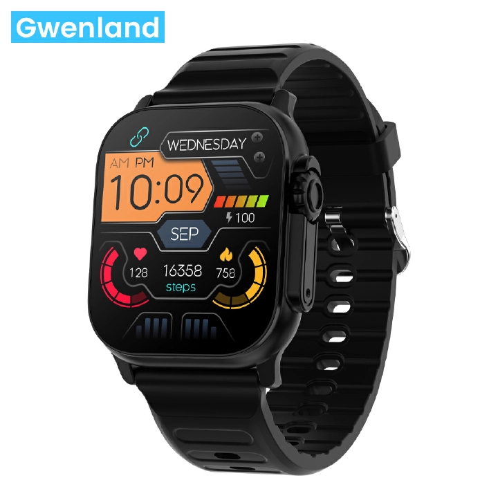 Gwenland Smart Watch for Men Women 2023 Fitness Tracker 1.99" Touch Screen Smartwatch Fitness Watch 123 Sports IP68 Waterproof