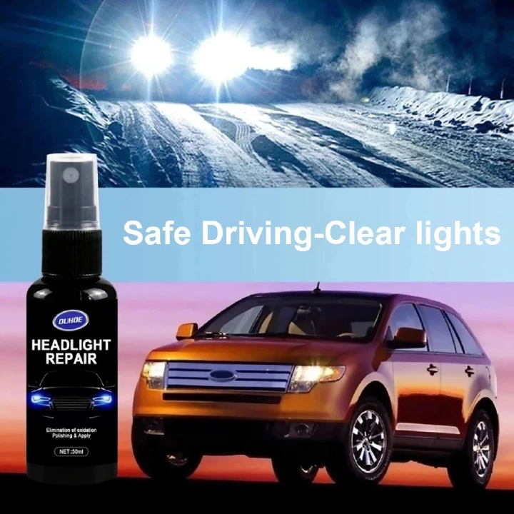 100ml Car Headlight Polish Kit Agent Scratch Remover Headlight Renovation Repair Fluid Auto Lens Repair Kit Accesorios Para Vehículos