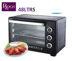 ROCH Electric Microwave Oven With Grill & Rotisserie 48Ltrs Big Oven Gray 48Ltrs 2000watts