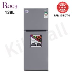 Roch Refrigerator RFR 175DT-I Fridge 138Ltrs High Capacity Fridges & Freezers Gray 138L
