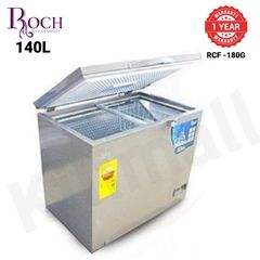 ROCH Chest Freezer Huge Capacity Deep Freezers Fridge RCF180G 140Ltrs Gray 140L
