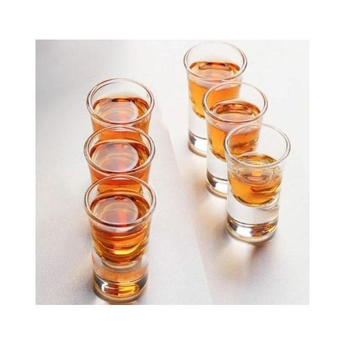 30mls 6pcs Tot Glasses Shot Glasses For kitchen, bar and dining