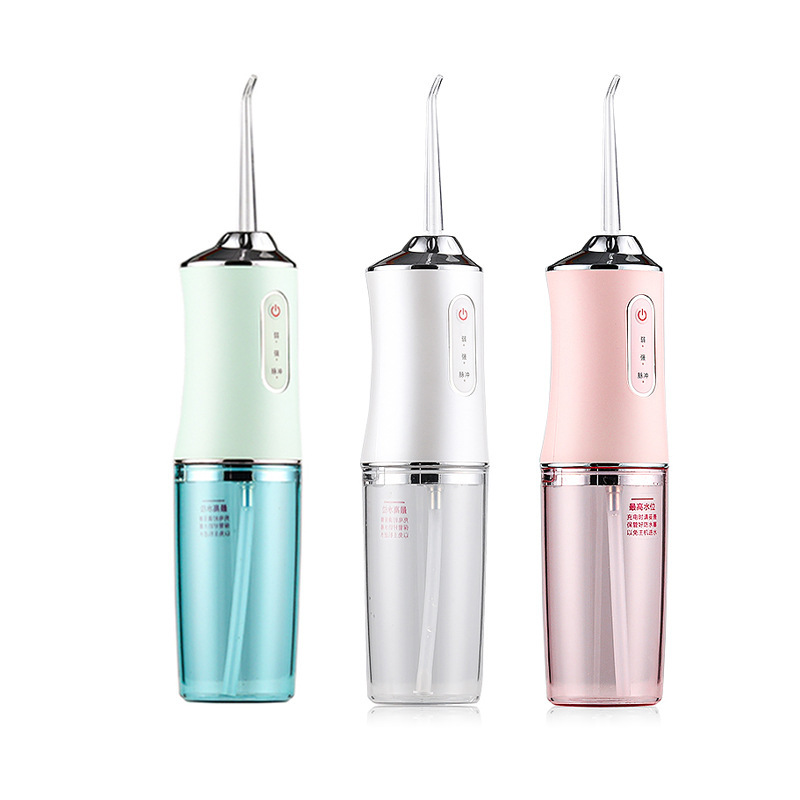 Portable dental cleaner home electric pulse dental cleaner oral dental stains cleaner water floss cleaner
