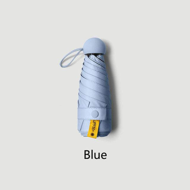 Sun Umbrella Anti-UV Mini Capsule Umbrella Small Umbrella Pocket Sun Protection and Ultraviolet Protection Parasol
