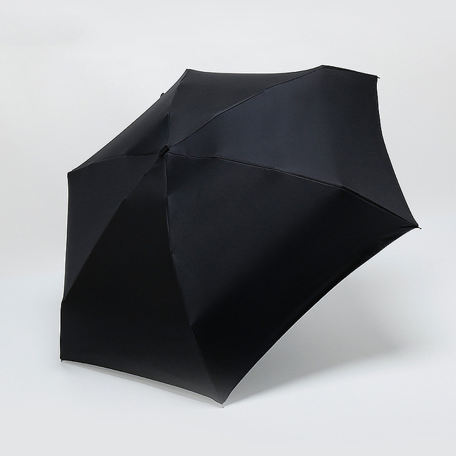 Mini Pocket Folding Umbrella Rain Small Fashion Women Men Parasol Girls Anti-UV Waterproof Windproof Portable Travel Umbrella