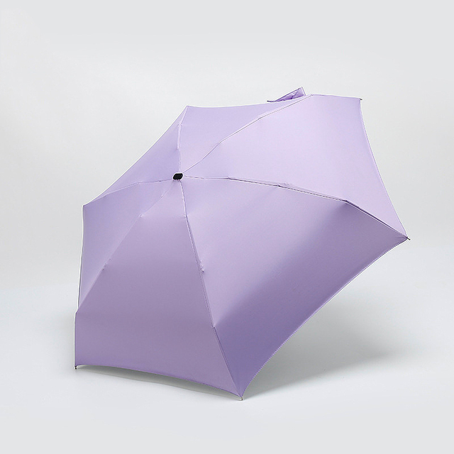 Mini Pocket Folding Umbrella Rain Small Fashion Women Men Parasol Girls Anti-UV Waterproof Windproof Portable Travel Umbrella