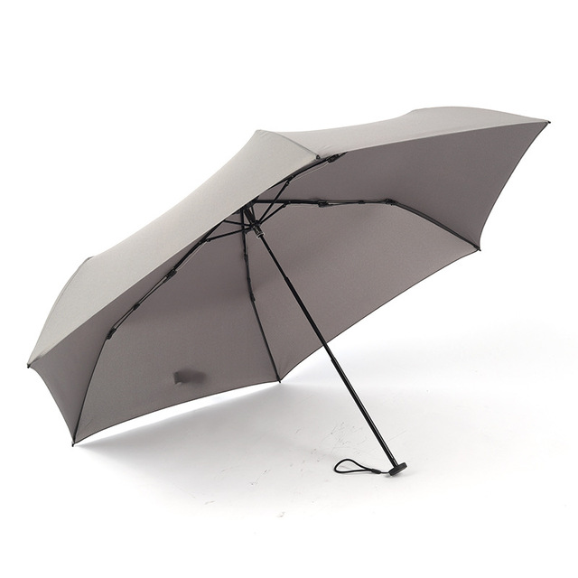 Small Umbrella Super Light Women Umbrellas Three-folding Mini Parasol Anti UV Sun Protection Portable for Travel 110g