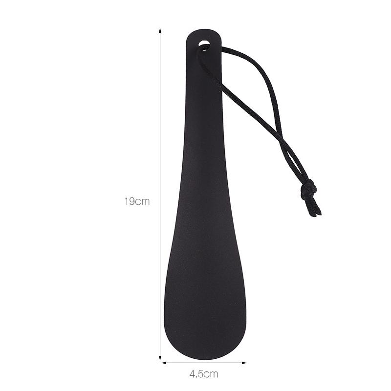 1Pcs Universal Portable Practical Stainless Steel Shoehorn Shoe Lifter Long Handle Spoon Shape Shoe Horn Home Shoes Remover Tool