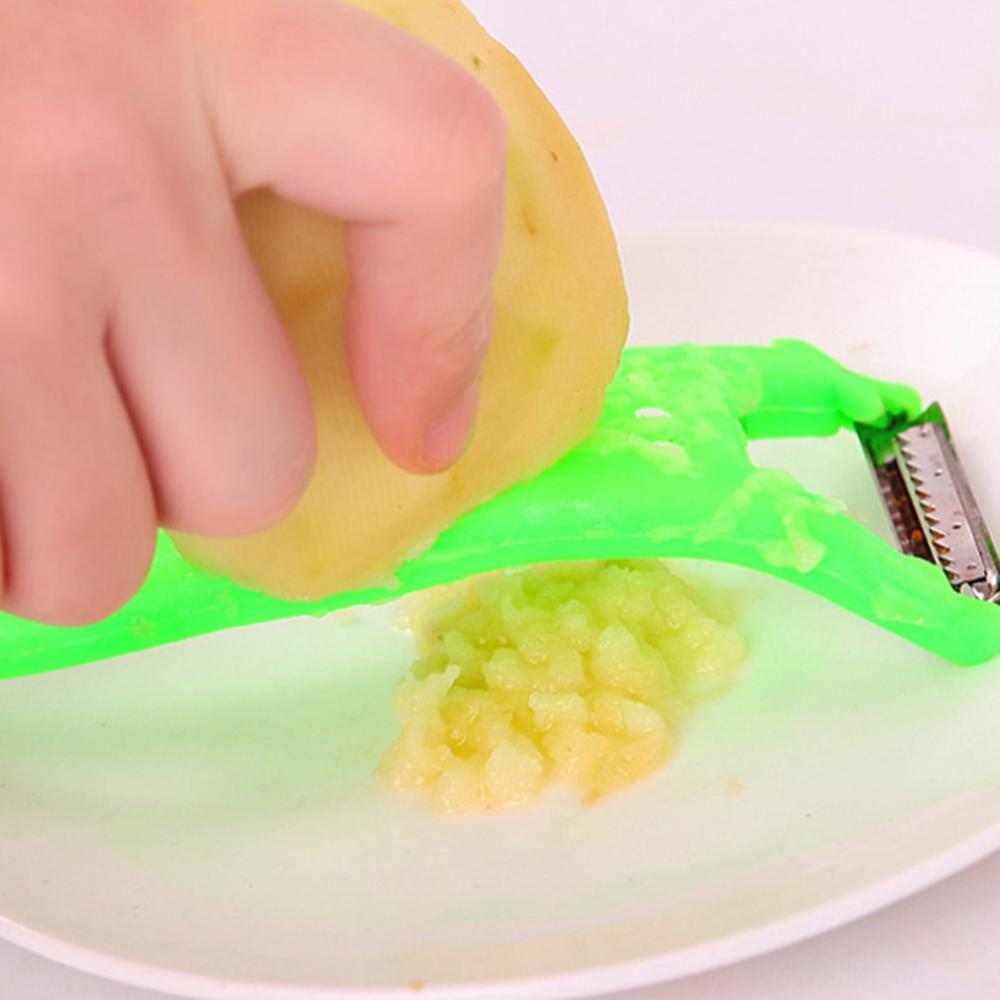 1Pcs Multifunction Vegetable Peeler Cutter Grater Cucumber Carrot Wire Planer Knife Fruit Peeler Slicer Masher Kitchen Gadget
