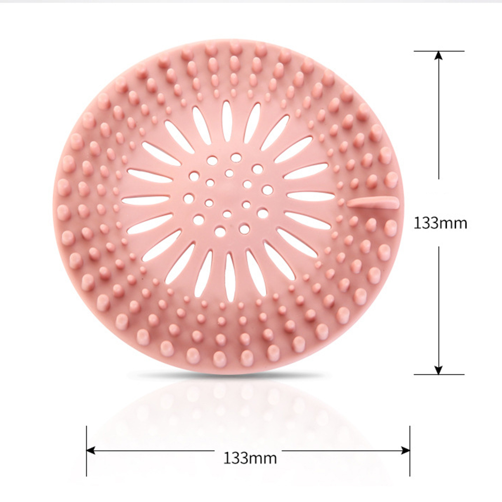 1Pcs Sink Anti-blocking Floor Drain Cover Shower Drain Strainer Hair Catcher Filter Kitchen Sink Strainer Bathroom Accessories