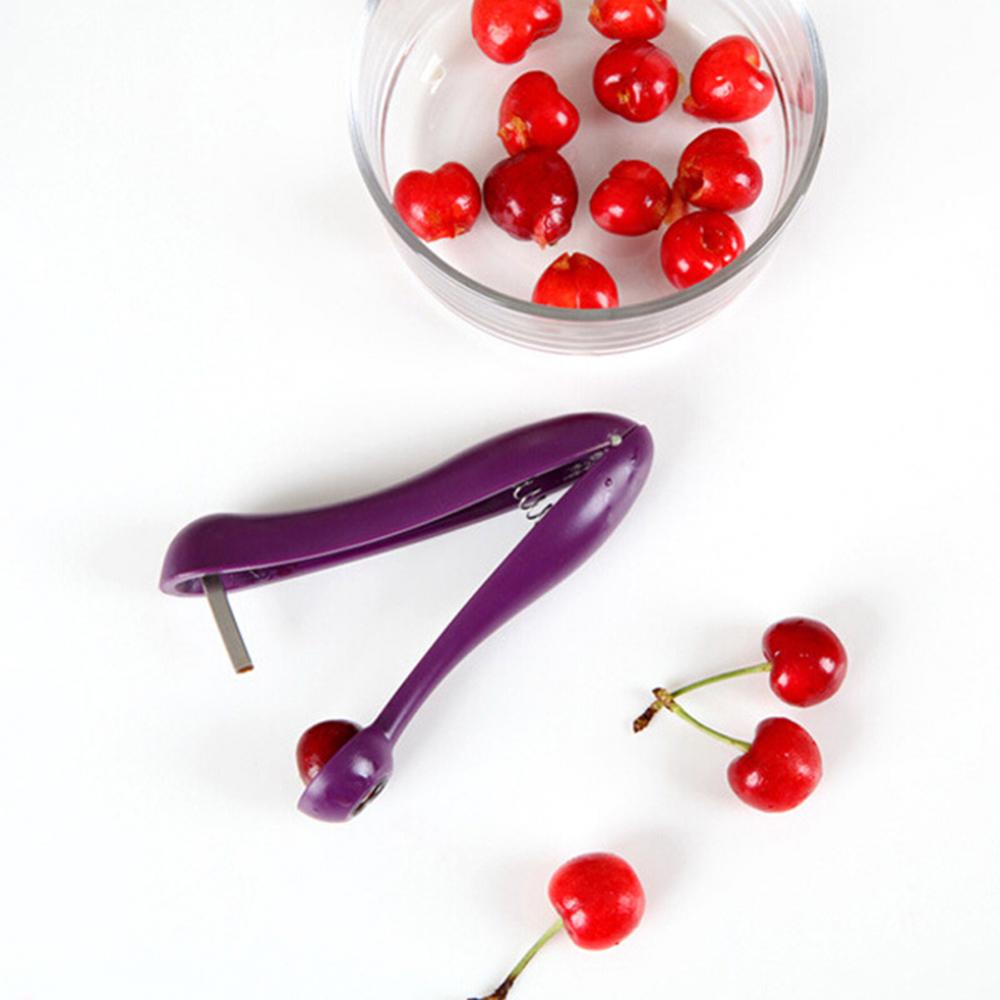 1Pcs Easy Cherry Pitter Tool Remove Cherry Pit Fast Remove Enucleate Fruit Core Olive Core Seed Gadgets Kitchen Accessories