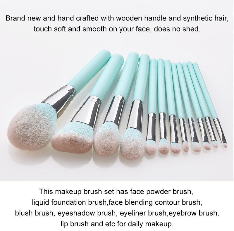 Makeup Brushes Foundation Powder Eyeliner Eyelash Lip Make Up Brush Cosmetic Beauty Tool Kit Hot Cosmetics Tools
