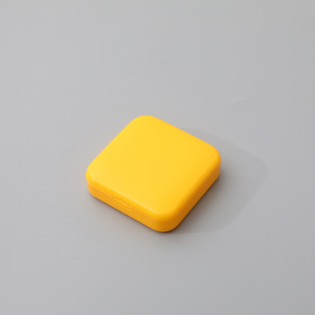 Portable Pill Cases Travel Dispen Storage Container Colorful Drug Dispenser 2 Grid Medicine Pill's Box Tablets Storage Organizer