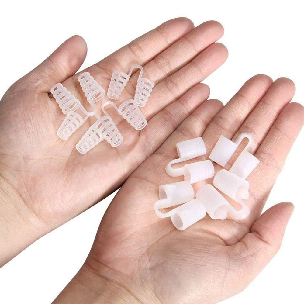8PCS Anti Snoring Nasal Dilator Nose Clip Anti Snore Stopping Snoring Silent Sleep Aid Device for Men Antisnoring Anti Ronco