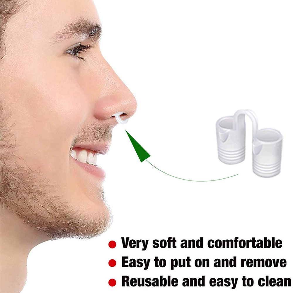 8PCS Anti Snoring Nasal Dilator Nose Clip Anti Snore Stopping Snoring Silent Sleep Aid Device for Men Antisnoring Anti Ronco