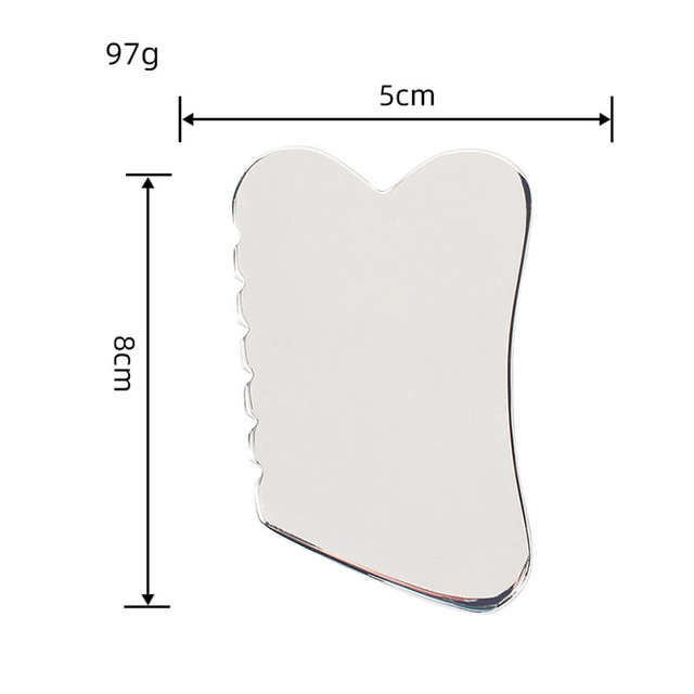 Stainless Steel Gua Sha Scraper Facial Massager Face Neck Body Guasha Massage SPA Trigger Point Therapy Skincare Face Lift Tool