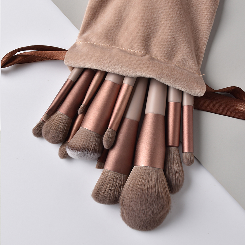 Makeup Brushes set Tool Natural Brush Set Kit Professional Powder Small High Quality Highlighter Lip Eyeshadow Makeup Tool