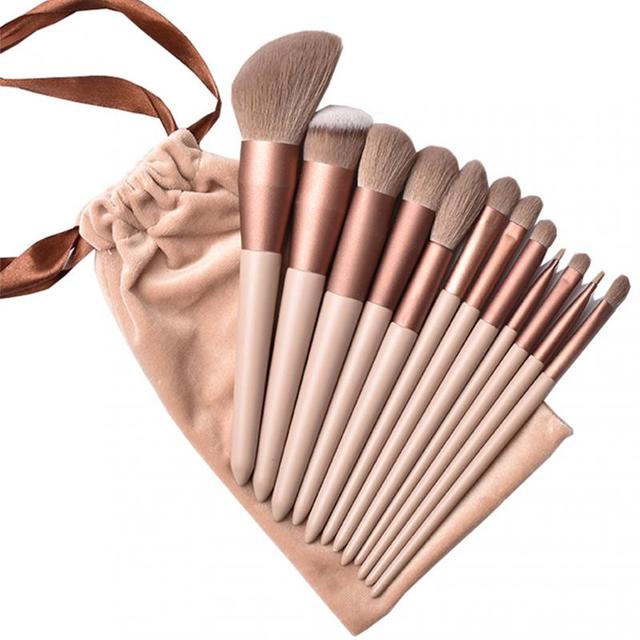 Makeup Brushes set Tool Natural Brush Set Kit Professional Powder Small High Quality Highlighter Lip Eyeshadow Makeup Tool