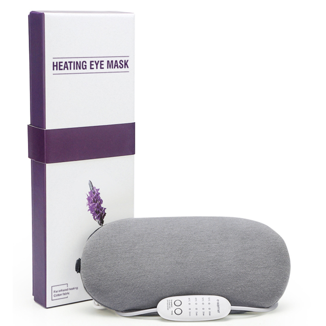 USB Heated Eye Mask Far Infrared Eyeshade For Dry Eyes Hot Eyes Compress For Puffy Eyes,Styes,Blepharitis Treatment Eye Massager