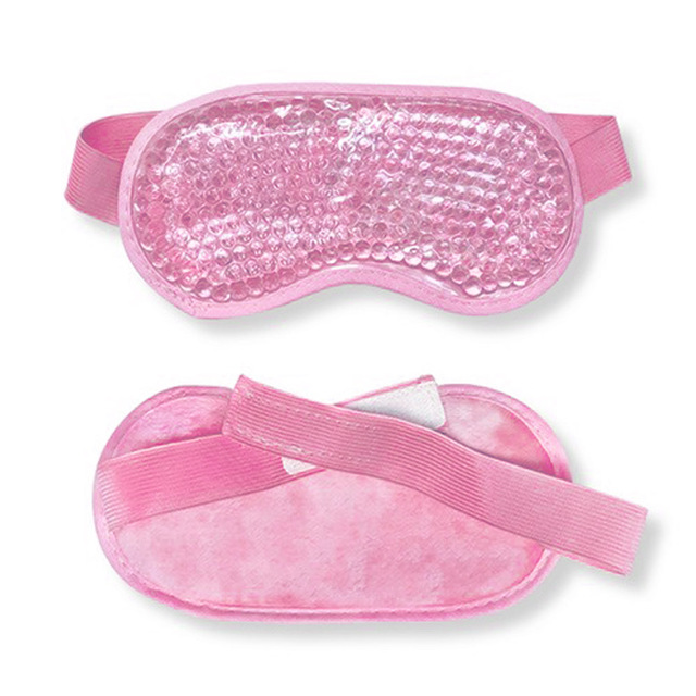Gel Eye Mask Adjustable Strap for Hot Cold Therapy Soothing Relaxing Beauty Gel Eye Mask Sleeping Ice Goggles Sleeping Mask