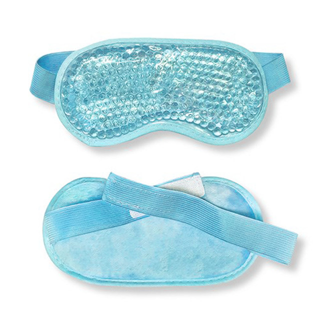 Gel Eye Mask Adjustable Strap for Hot Cold Therapy Soothing Relaxing Beauty Gel Eye Mask Sleeping Ice Goggles Sleeping Mask