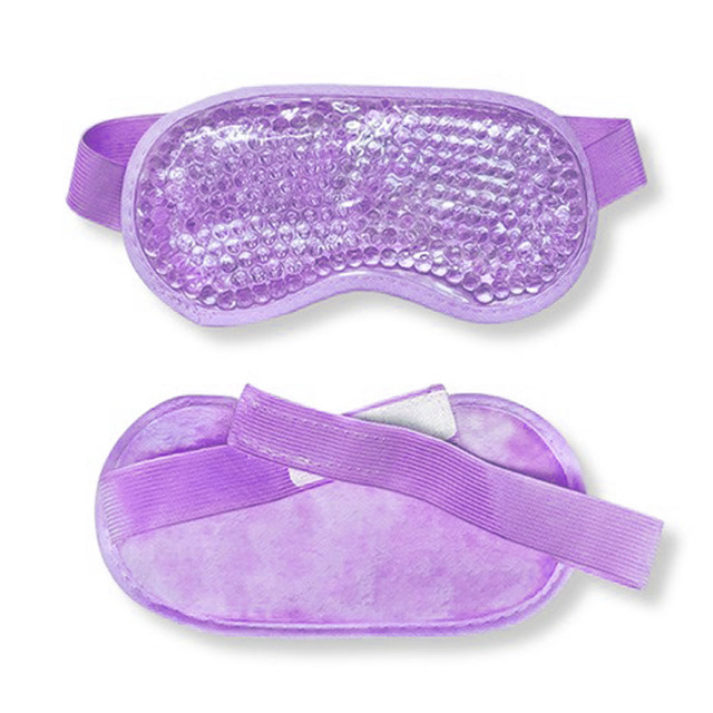 Gel Eye Mask Adjustable Strap for Hot Cold Therapy Soothing Relaxing Beauty Gel Eye Mask Sleeping Ice Goggles Sleeping Mask