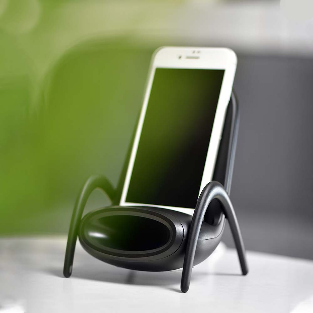 Creative Chair Loudspeaker Wireless Charger For Mobile Phone Quick Fast Charging Holder Station Dock Chair Wireless Charger