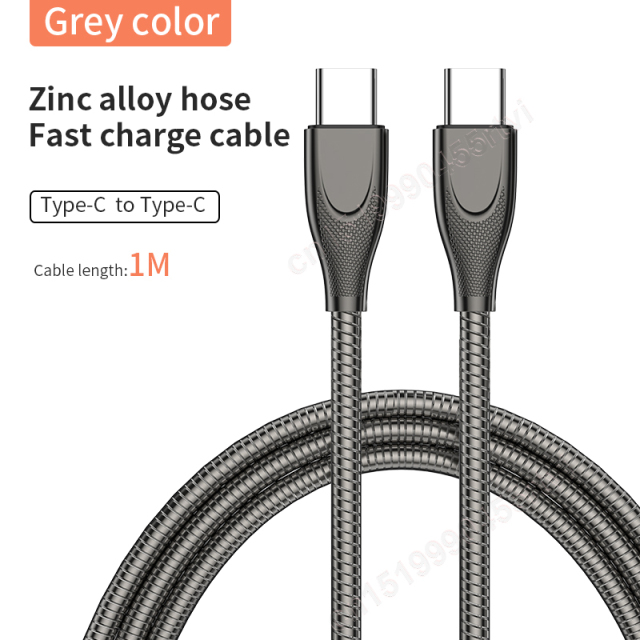 6A Type-C Super Fast Charger Cable 1M 66W Fast USB Type C Charging Data Cord For Huawei Mate40 P40 Pro Samsung Xiaomi Poco M3 X3