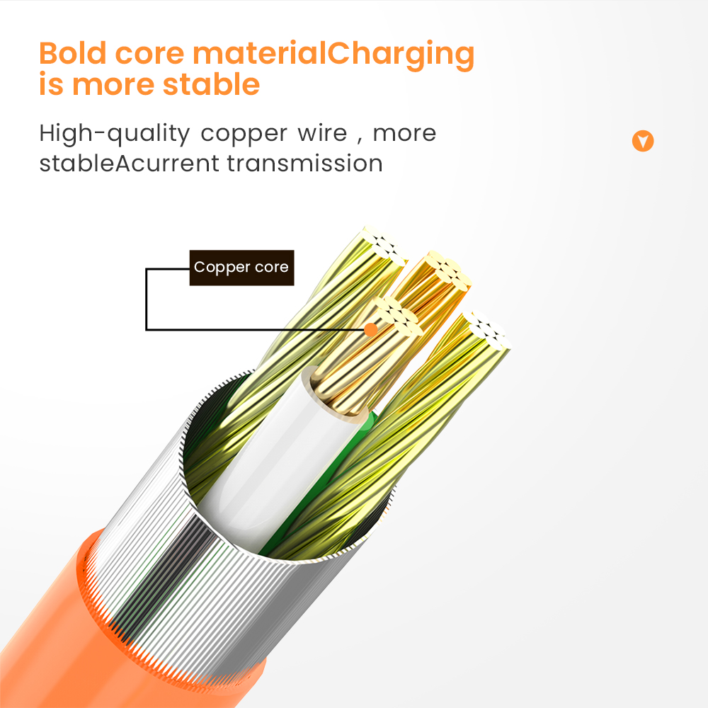 3A Fast Charging USB Cable USB A To Type-C/Micro USB Phone Charger Kable 2m Liquid Silicone Data Cord For Xiaomi Redmi Samsung