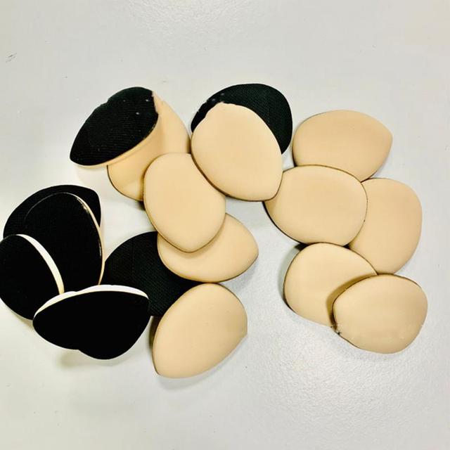Finger Air Cushion Lying Silkworm Local Cosmetic Puff Portable Dry Powder Puff Liquid Foundation