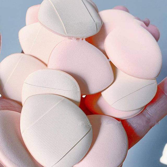 Finger Air Cushion Lying Silkworm Local Cosmetic Puff Portable Dry Powder Puff Liquid Foundation