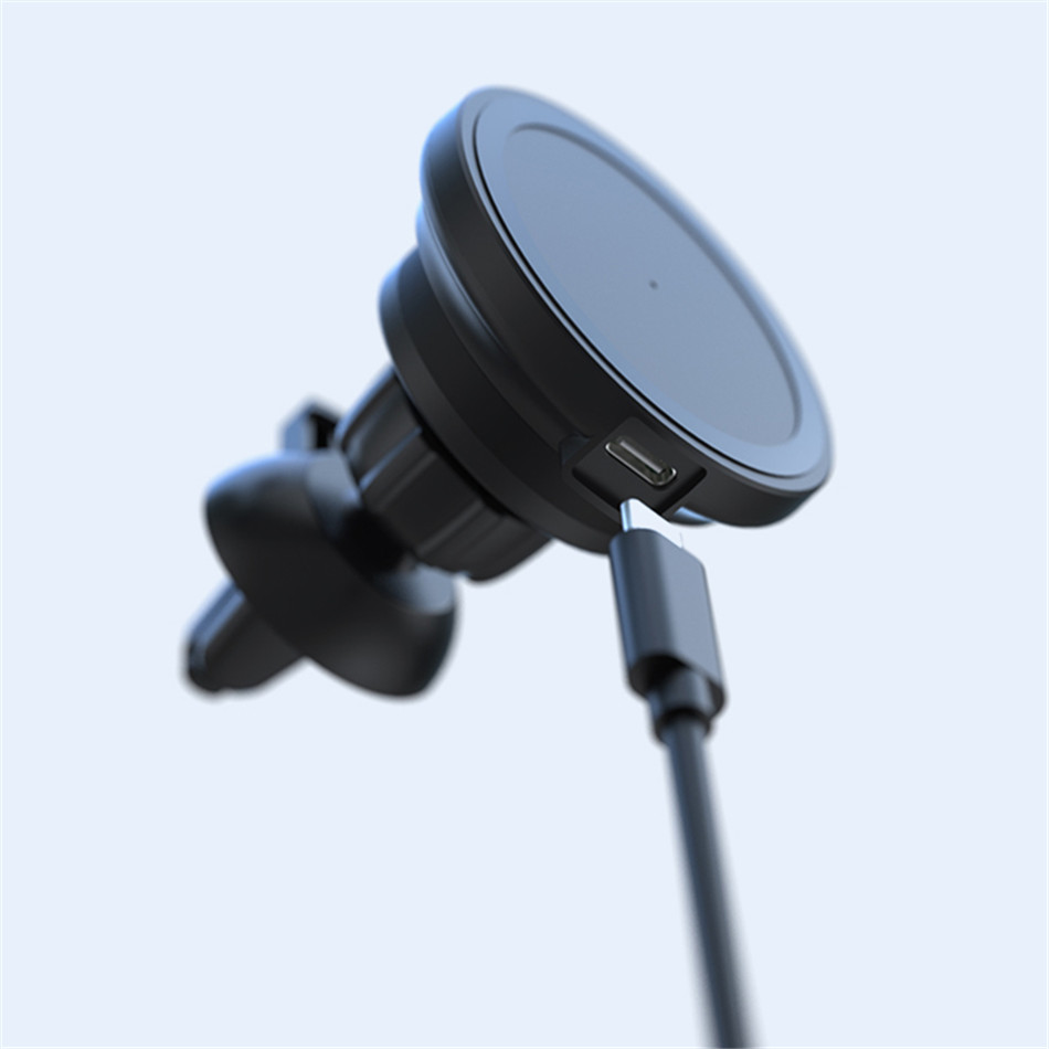 Magnet Array Wireless Car Charger Car Phone Holder Qi Fast Wireless Charger