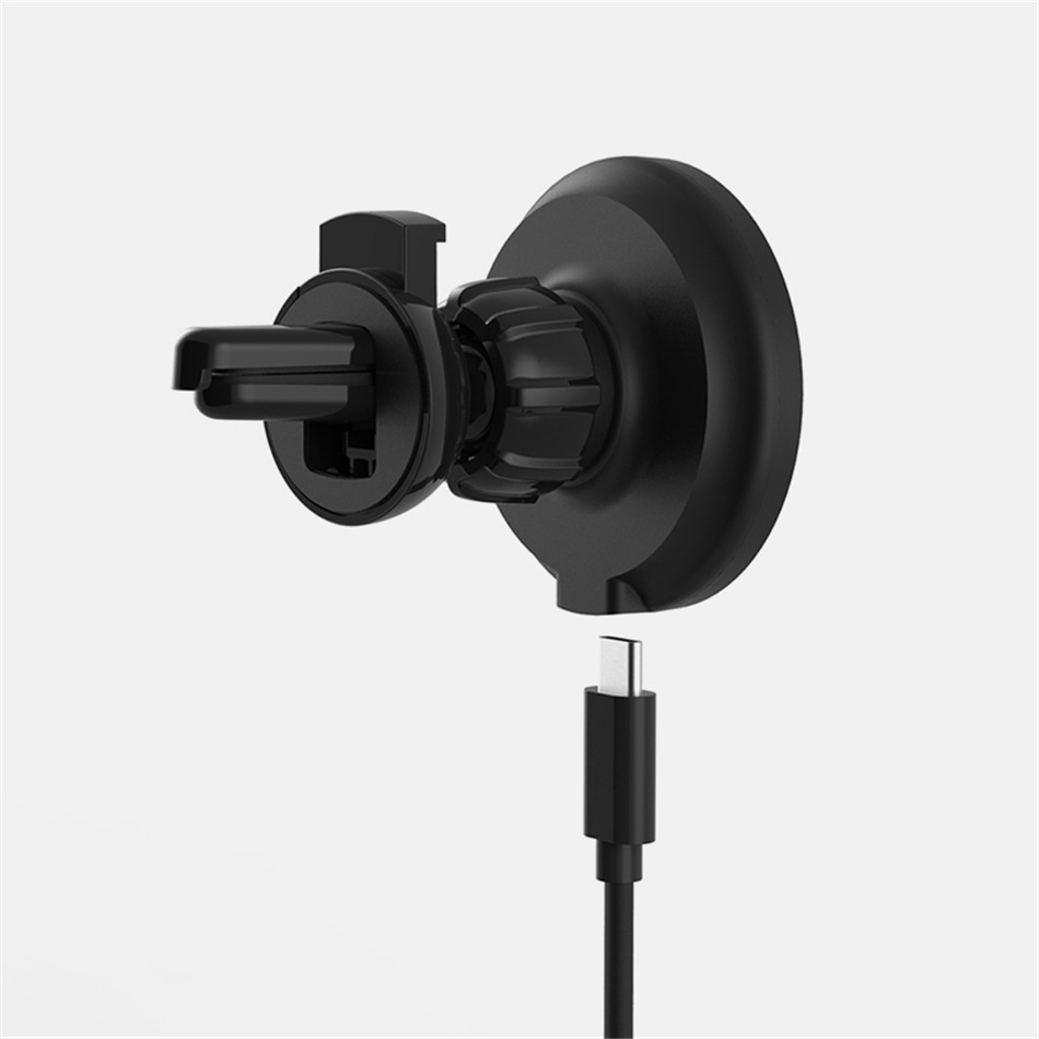 Magnet Array Wireless Car Charger Car Phone Holder Qi Fast Wireless Charger