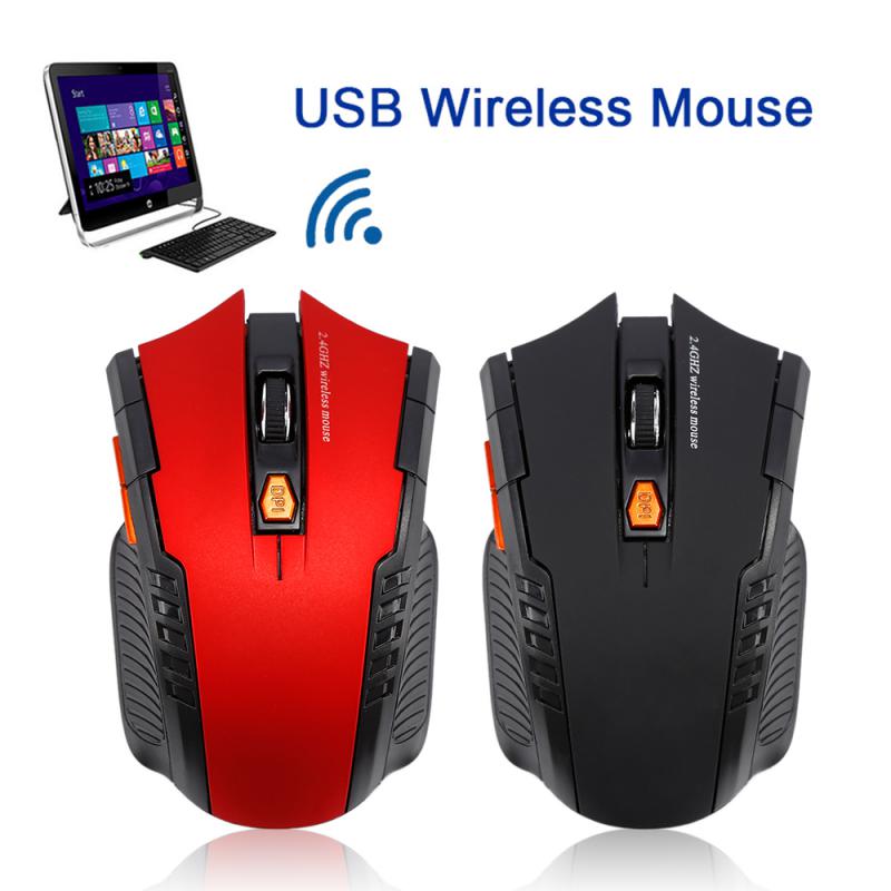 Mouse Wireless Mouse 1600DPI 2.4GHz Wireless Computer Mouse Gamer Mice Ergonomic Computer Mouse For Laptop