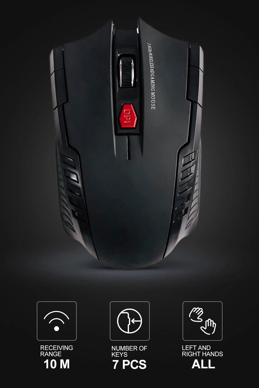 Mouse Wireless Mouse 1600DPI 2.4GHz Wireless Computer Mouse Gamer Mice Ergonomic Computer Mouse For Laptop