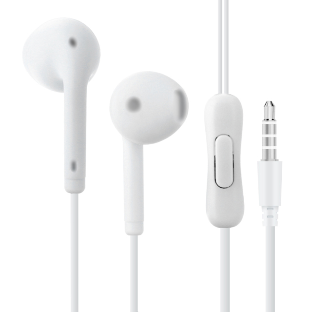 6 Colors Wired Headphones 3.5mm Sport Earbuds With Bass Mobile Phone Earphone Wire Control Stereo Headset Mic Music Earphones