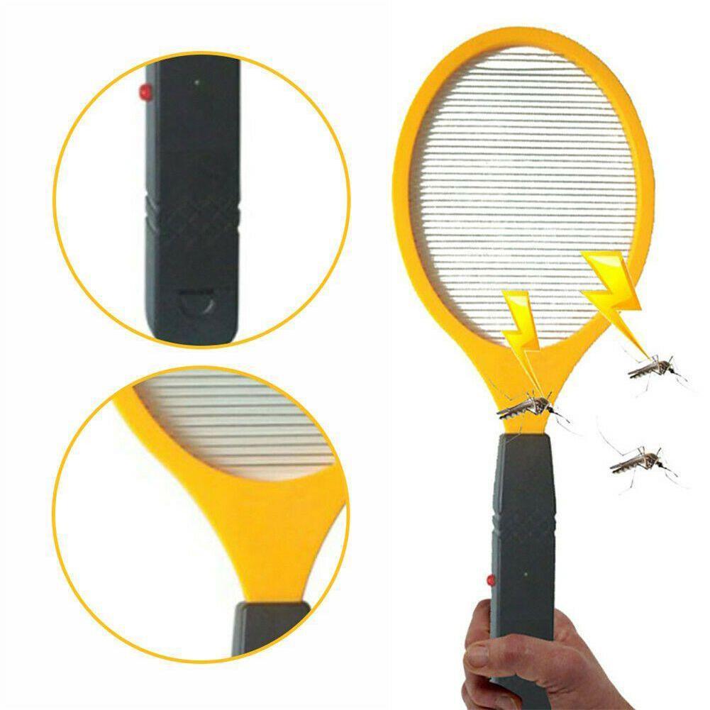 Electric Handheld  Insect Fly Swatter Racket Portable Mosquitos Killer Pest Control For Bedroom Outdoor Bug Zappers